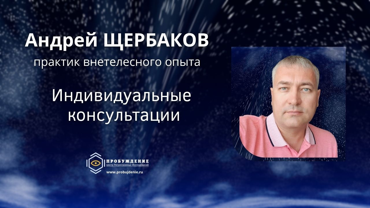 Индивидуальные консультации с Андреем Щербаковым