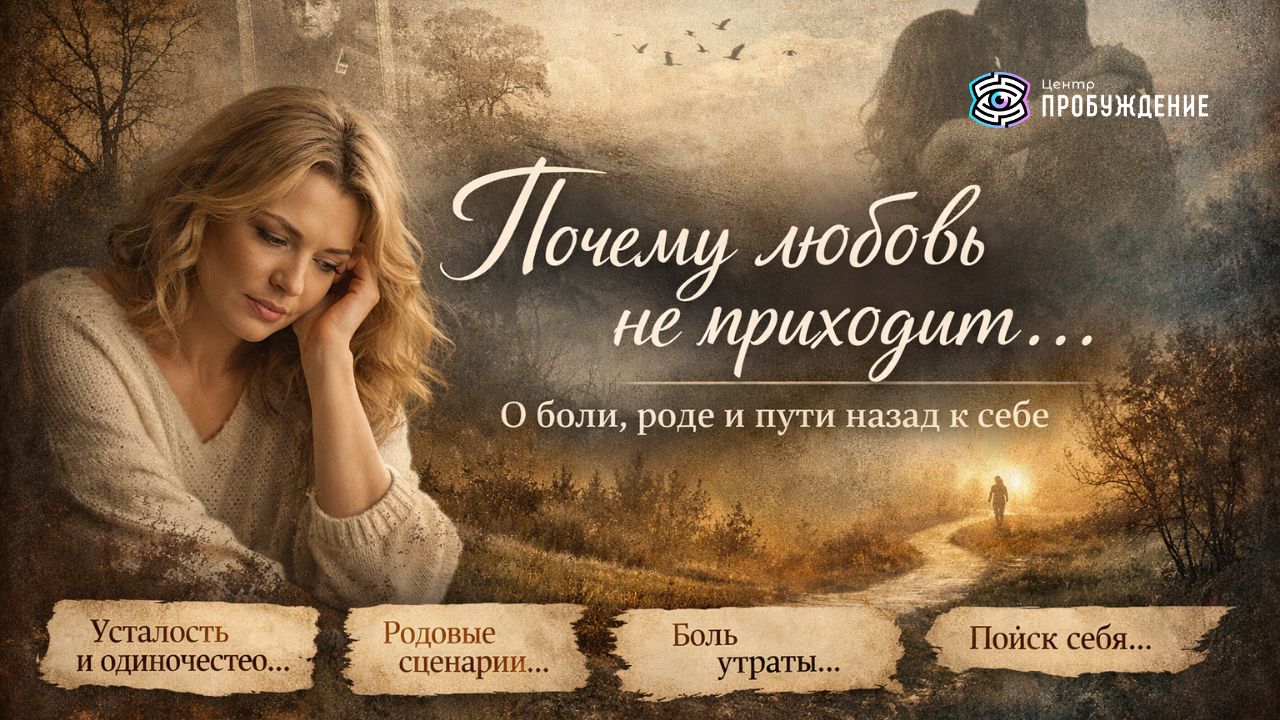 Почему любовь не приходит, даже когда вы так стараетесь: о боли, роде и пути назад к себе
